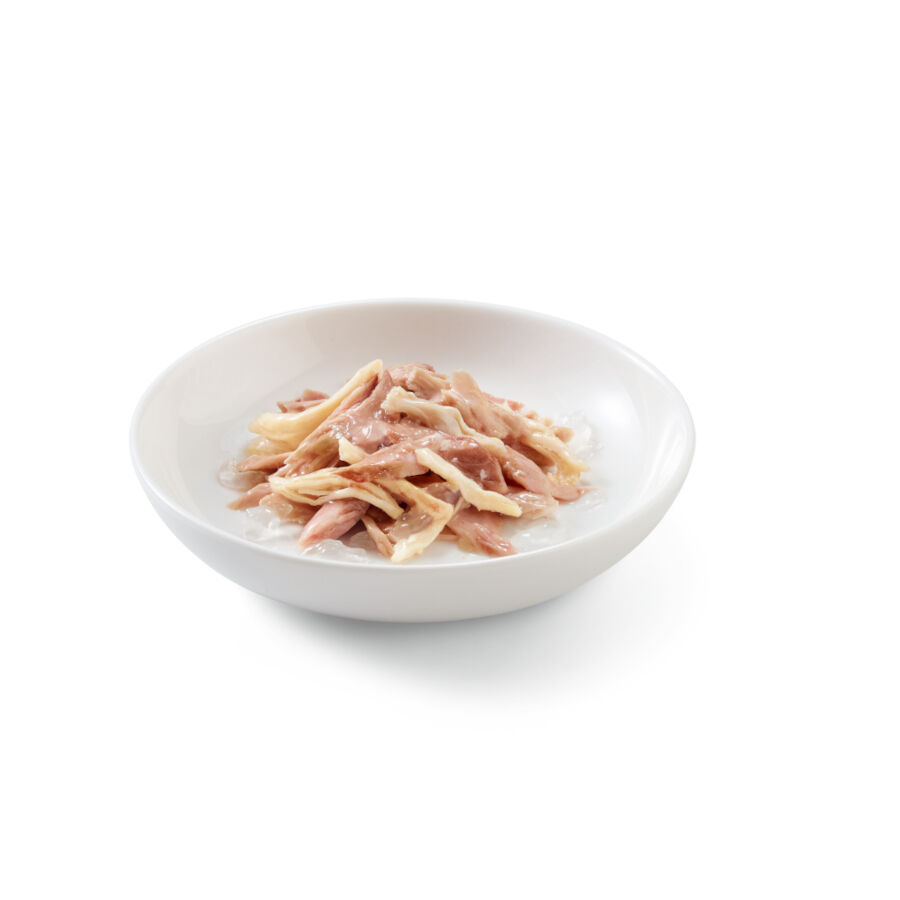 85 g Schesir Adult At&uacute;n y Pollo sobre para gatos, , large indicador imagen numero 2